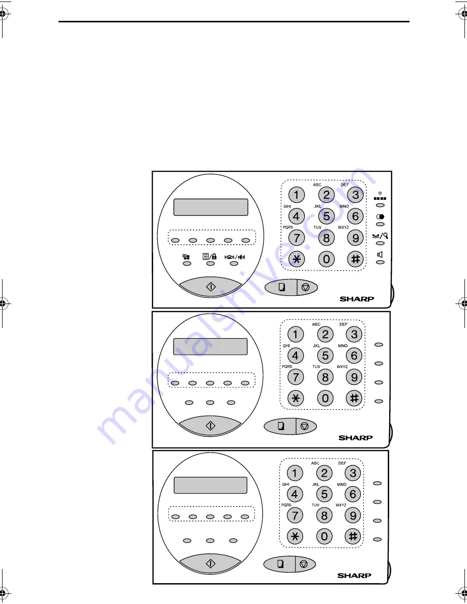 Sharp UX-53 Скачать руководство пользователя страница 3