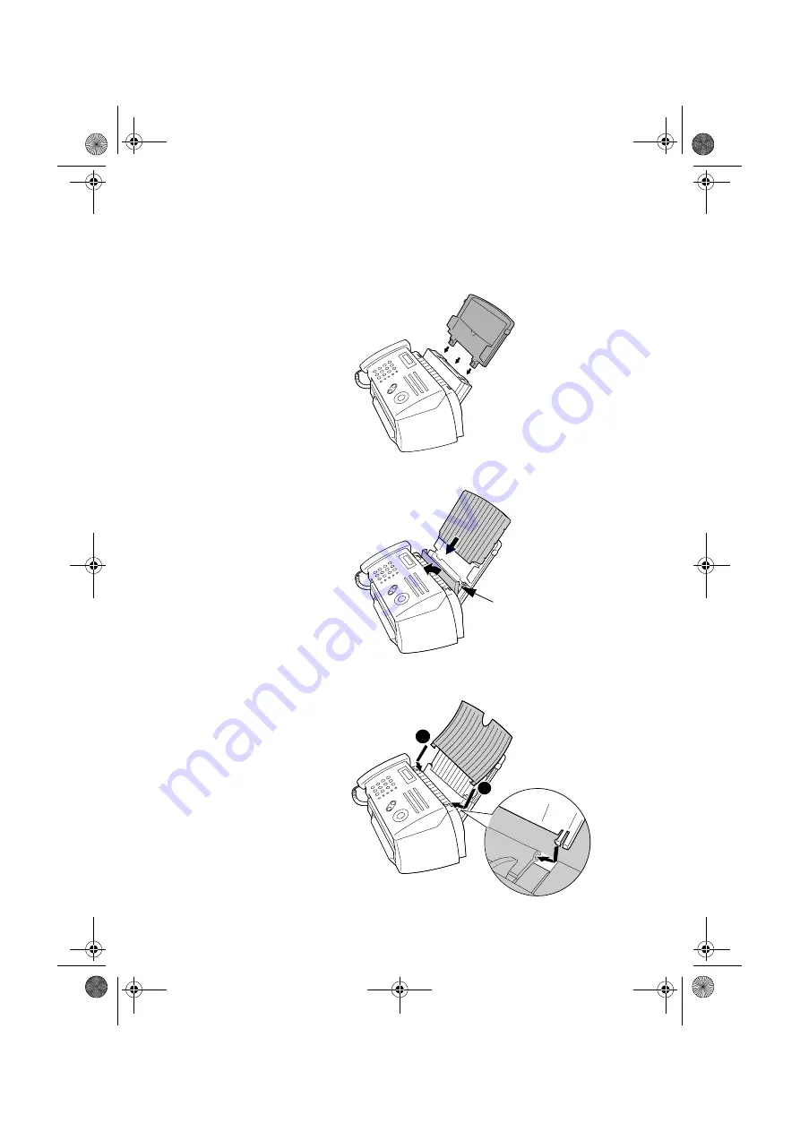 Sharp UX B700 - B/W Inkjet - Fax Operation Manual Download Page 14