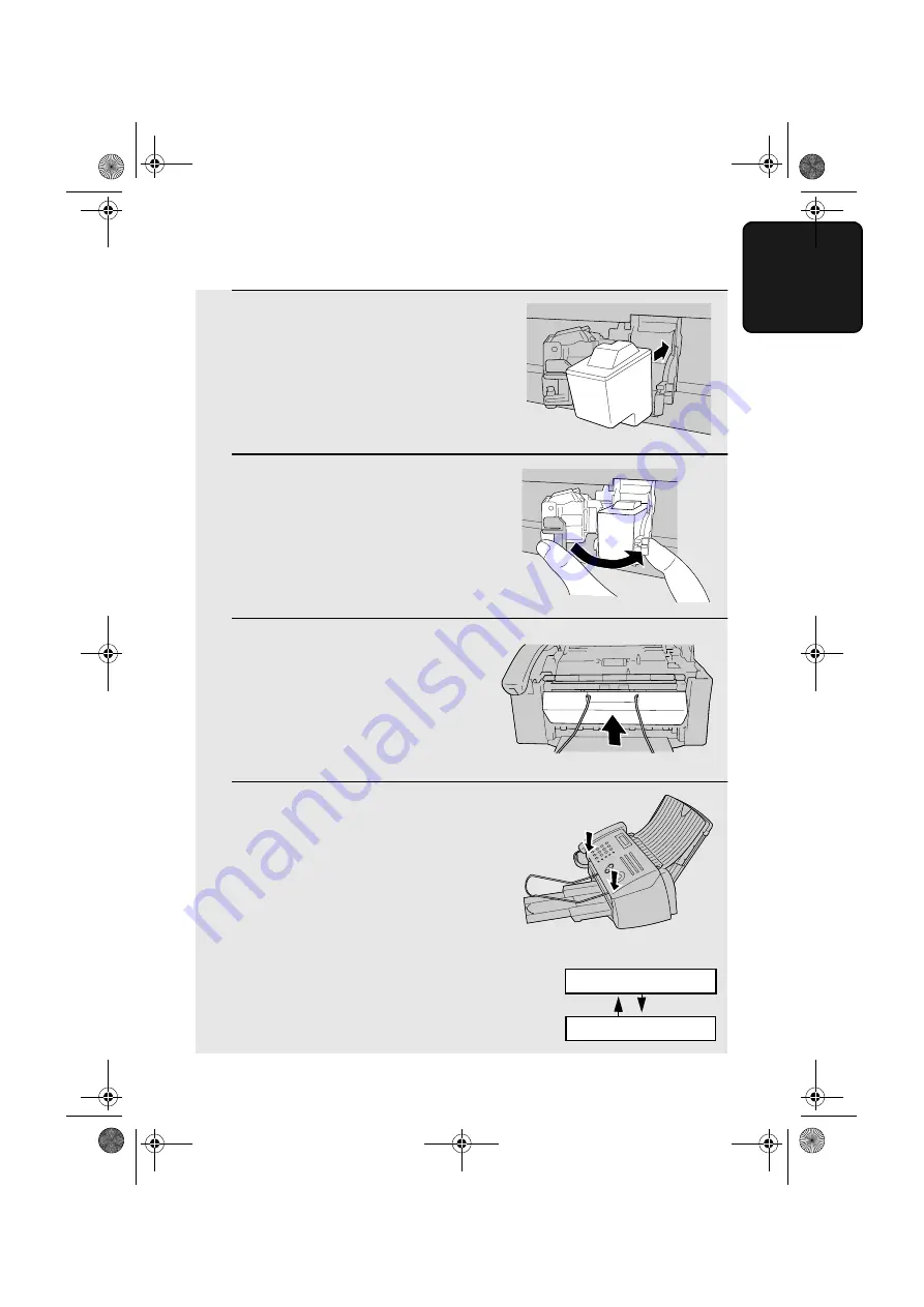 Sharp UX B700 - B/W Inkjet - Fax Operation Manual Download Page 21