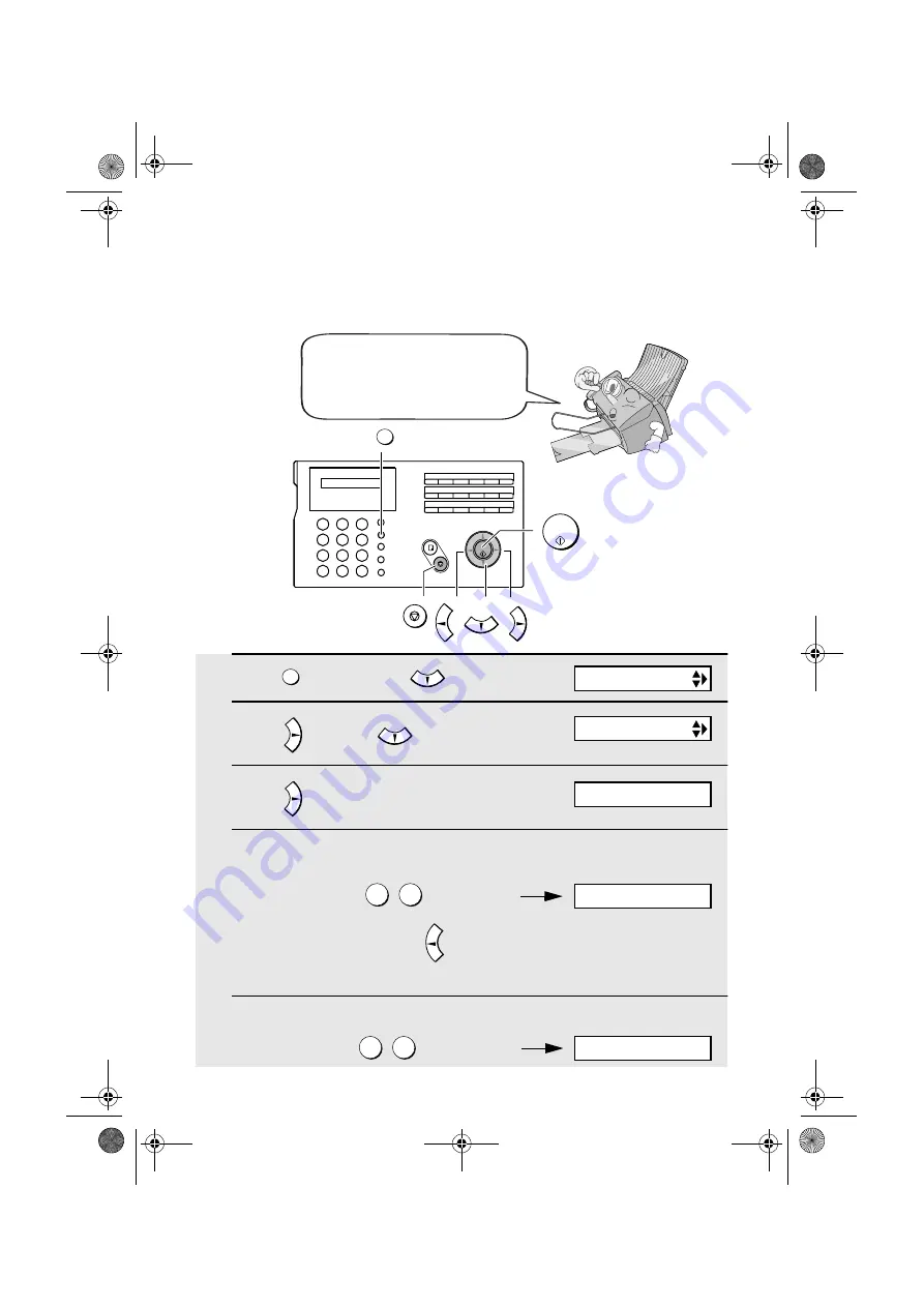 Sharp UX B700 - B/W Inkjet - Fax Operation Manual Download Page 30