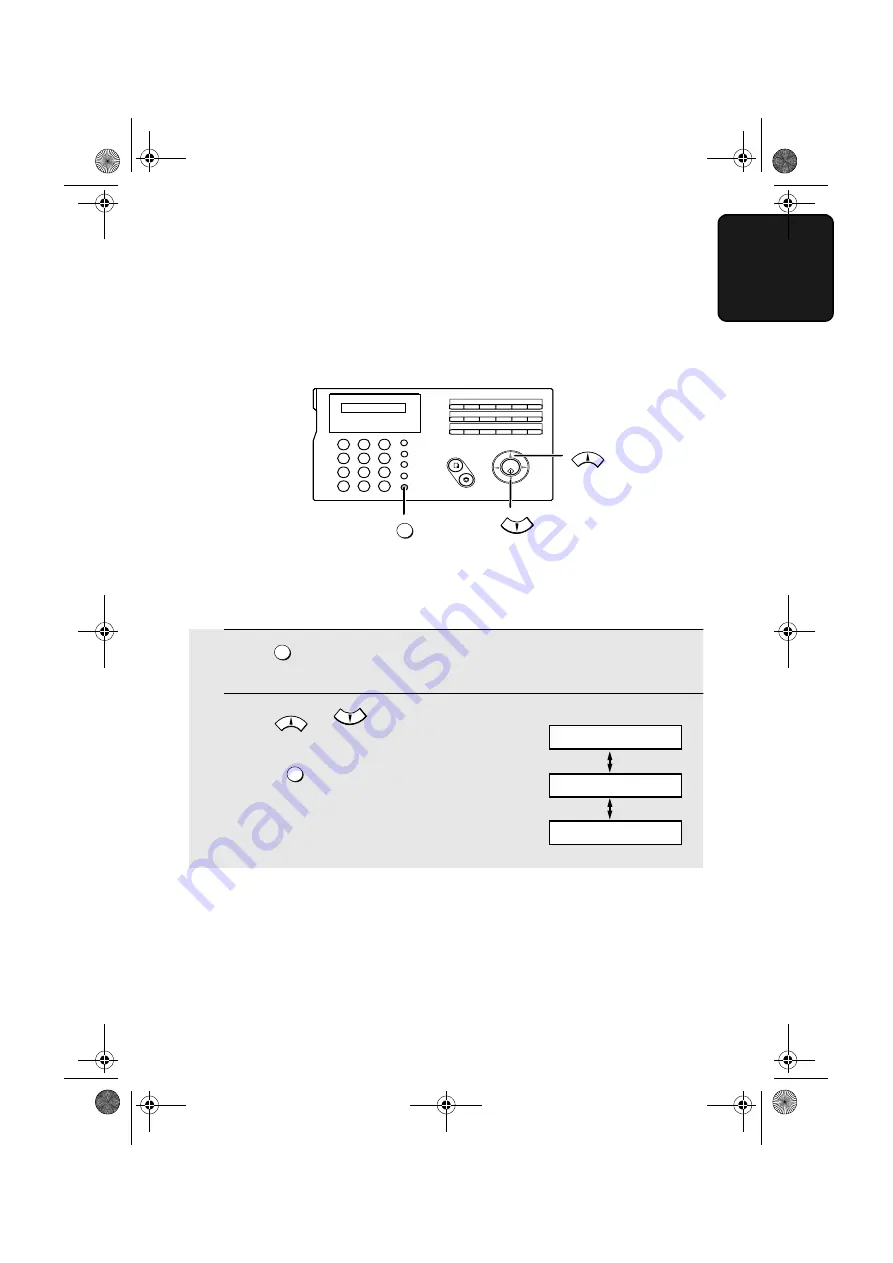 Sharp UX B700 - B/W Inkjet - Fax Operation Manual Download Page 33