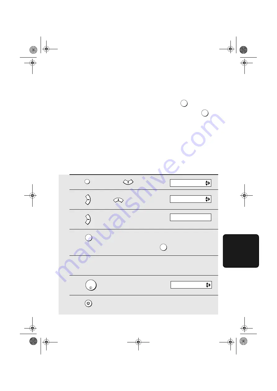 Sharp UX B700 - B/W Inkjet - Fax Operation Manual Download Page 77