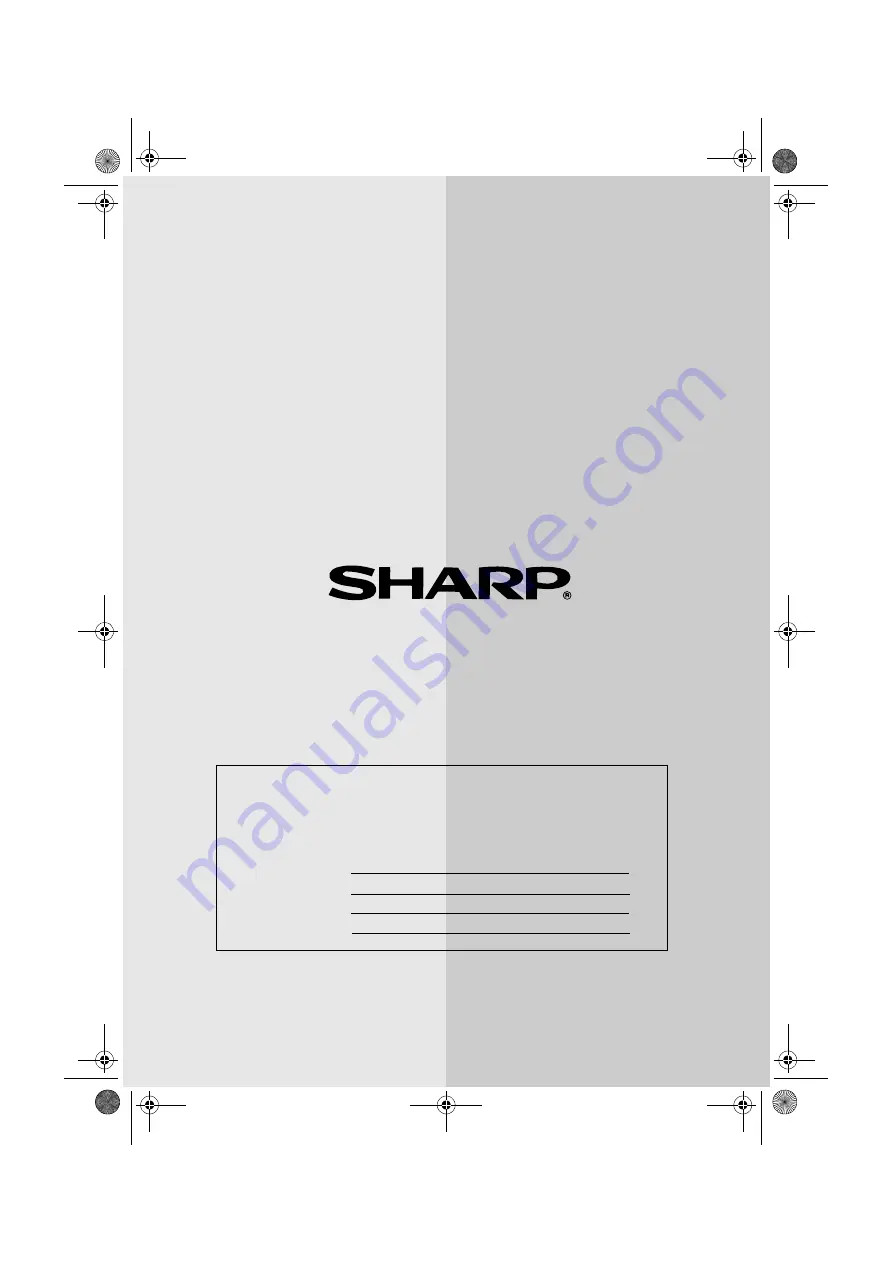 Sharp UX B700 - B/W Inkjet - Fax Operation Manual Download Page 122