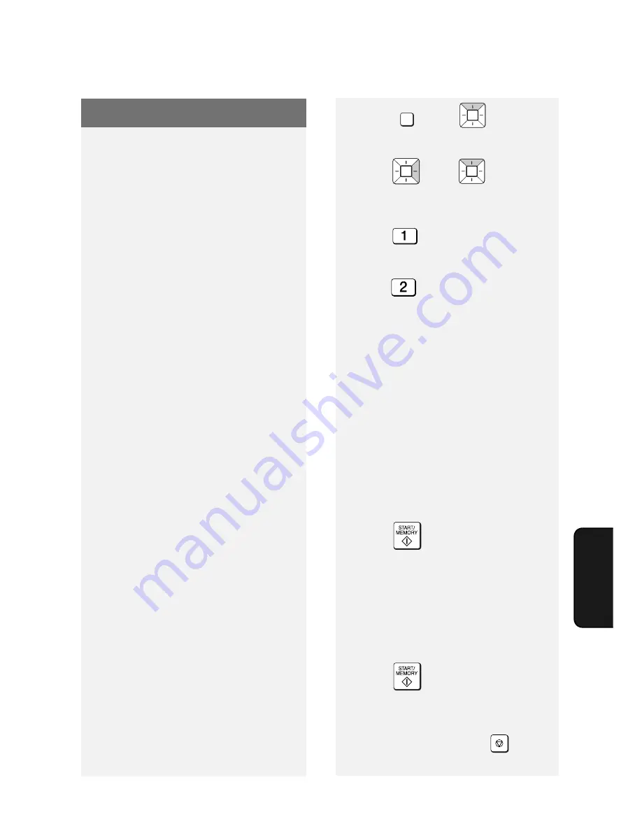 Sharp UX-B800SE - B/W Inkjet - Fax Operation Manual Download Page 43