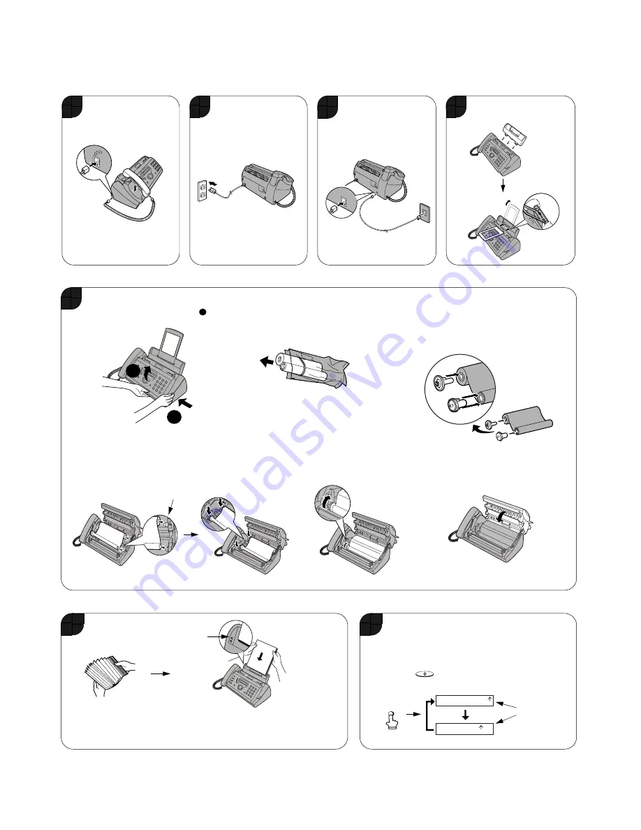 Sharp UX-P115 Service Manual Download Page 10