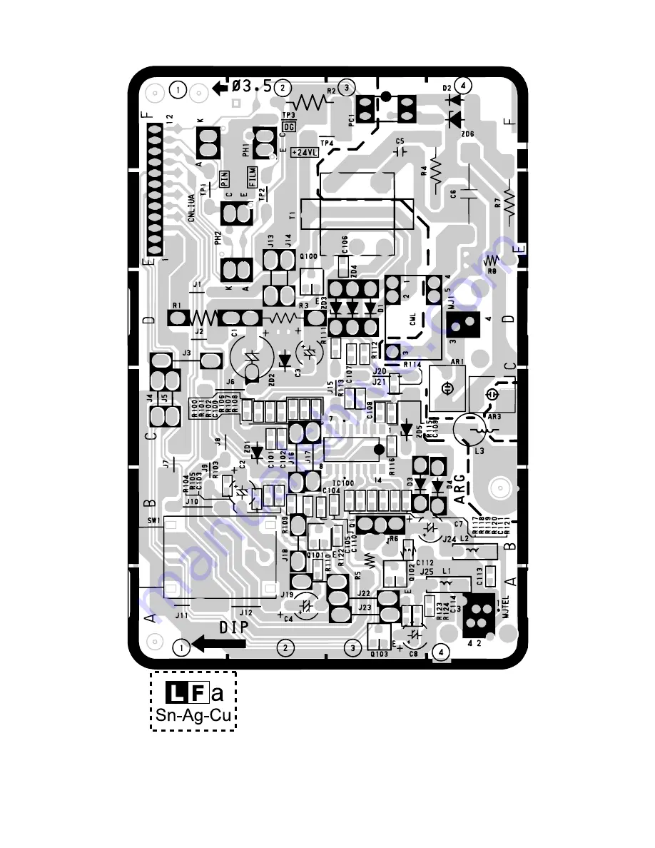 Sharp UX-P115 Service Manual Download Page 64