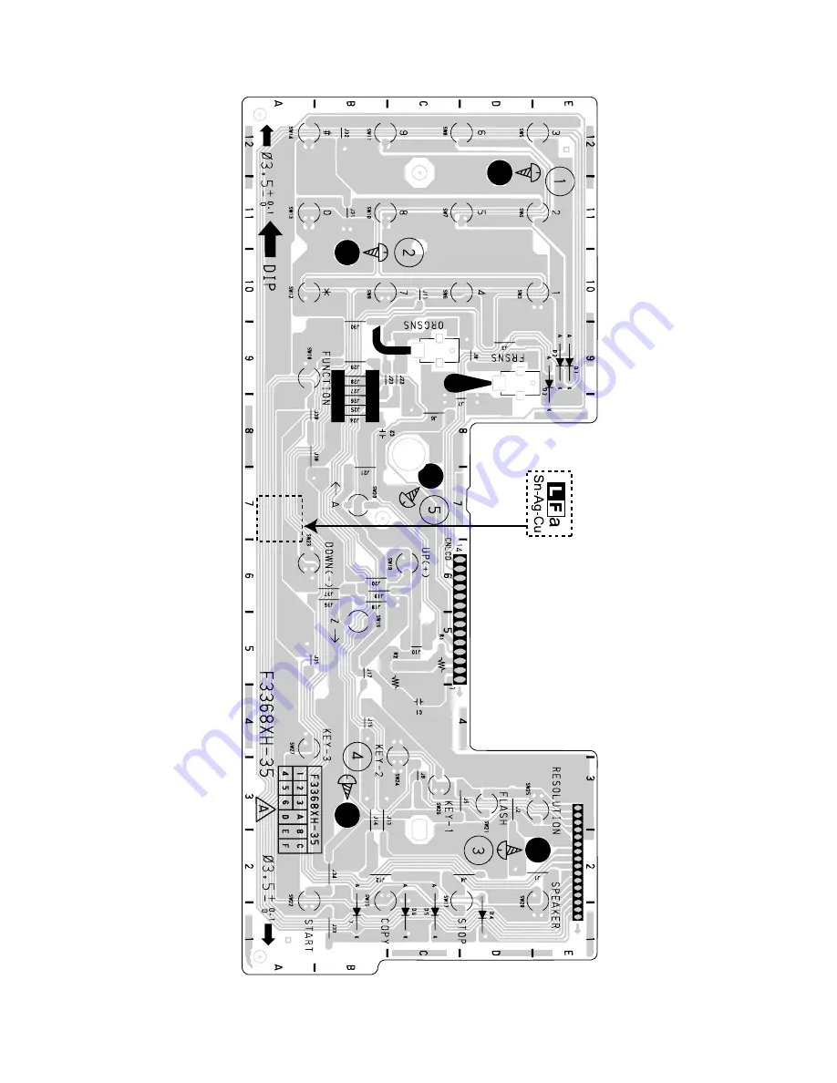 Sharp UX-P115 Service Manual Download Page 69