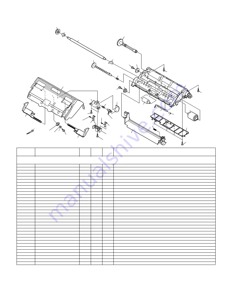 Sharp UX-P115 Service Manual Download Page 80