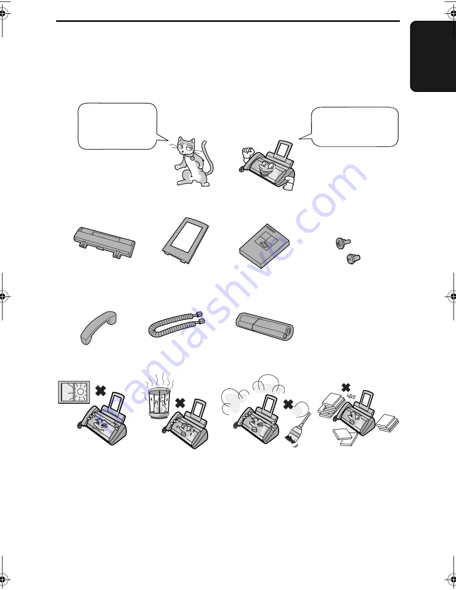 Sharp UX-P410 Operation Manual Download Page 47