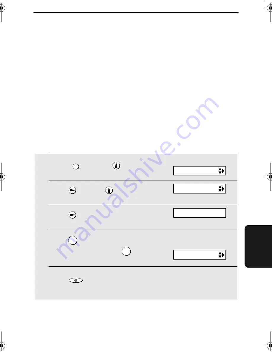 Sharp UX-P410 Operation Manual Download Page 97