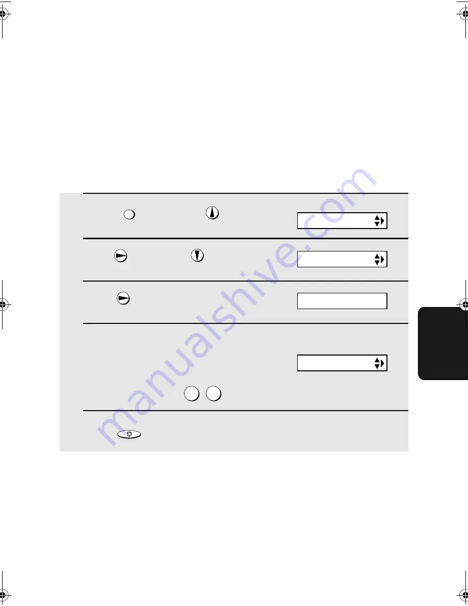 Sharp UX-P410 Operation Manual Download Page 179