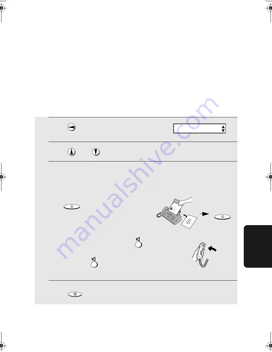 Sharp UX-P410 Operation Manual Download Page 183