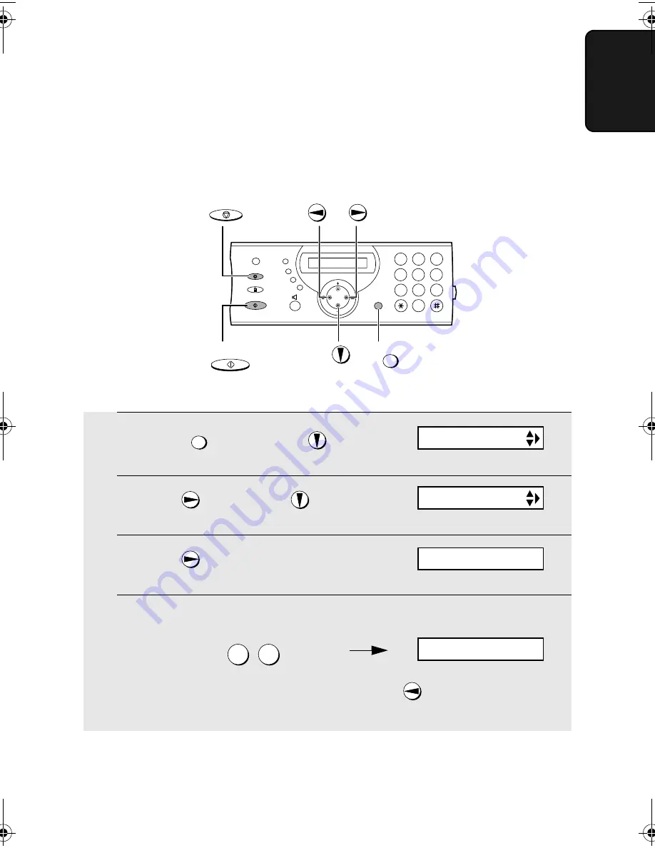 Sharp UX-P410 Operation Manual Download Page 225