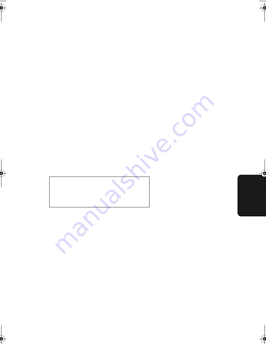 Sharp UX-P410 Operation Manual Download Page 261