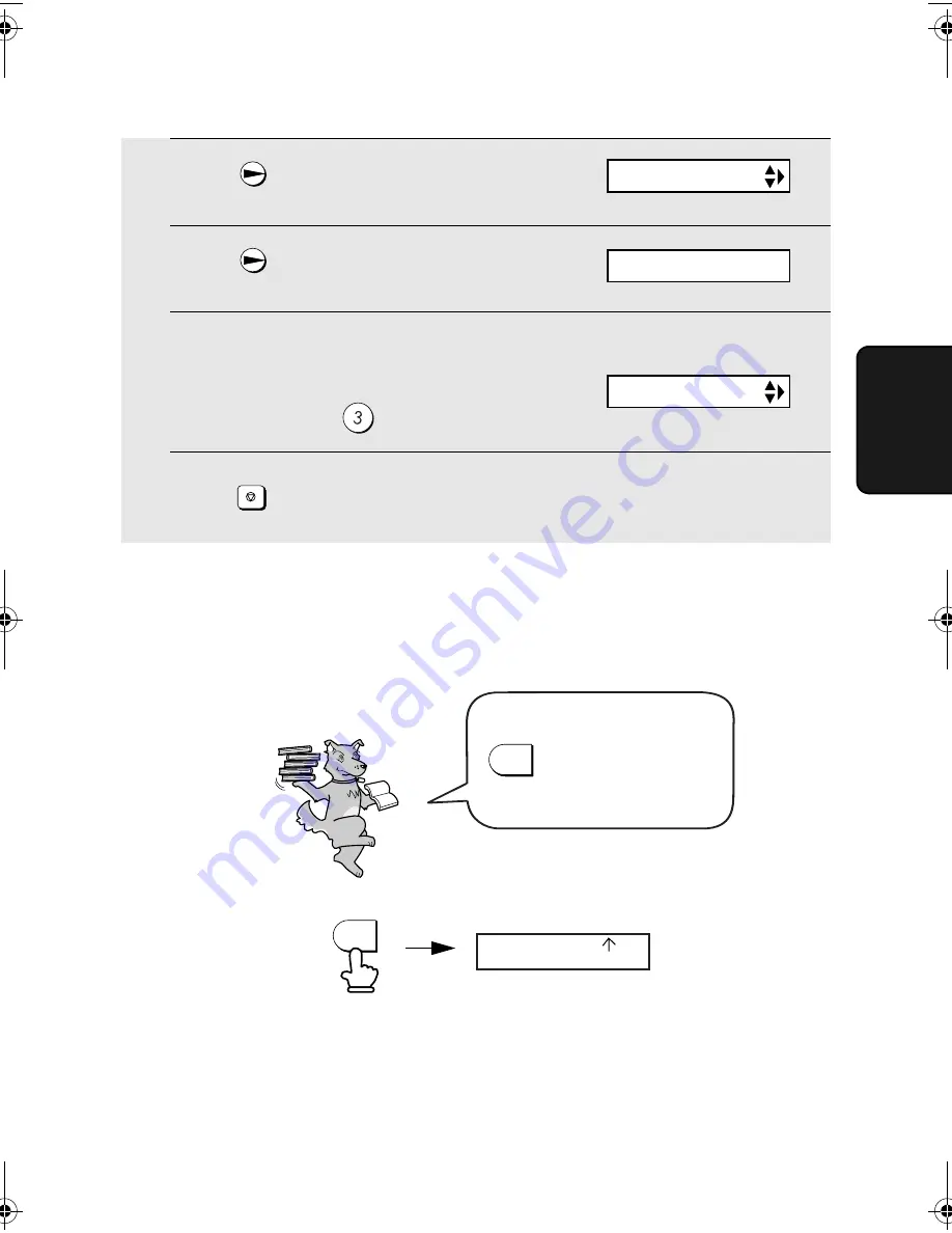 Sharp UX-P520 Operation Manual Download Page 42