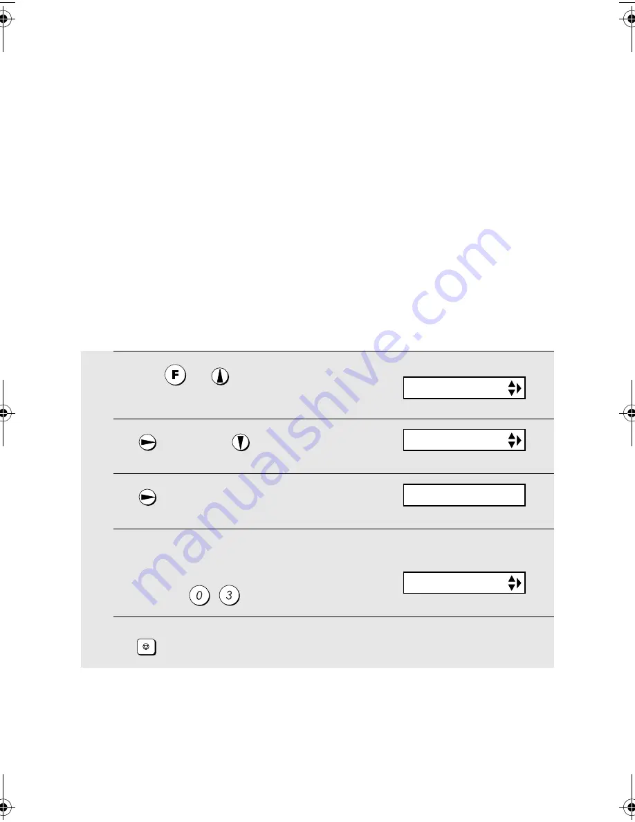 Sharp UX-P520 Operation Manual Download Page 135