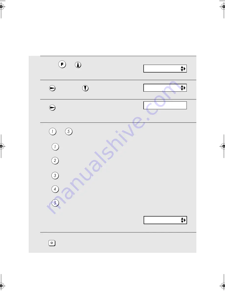 Sharp UX-P520 Operation Manual Download Page 147