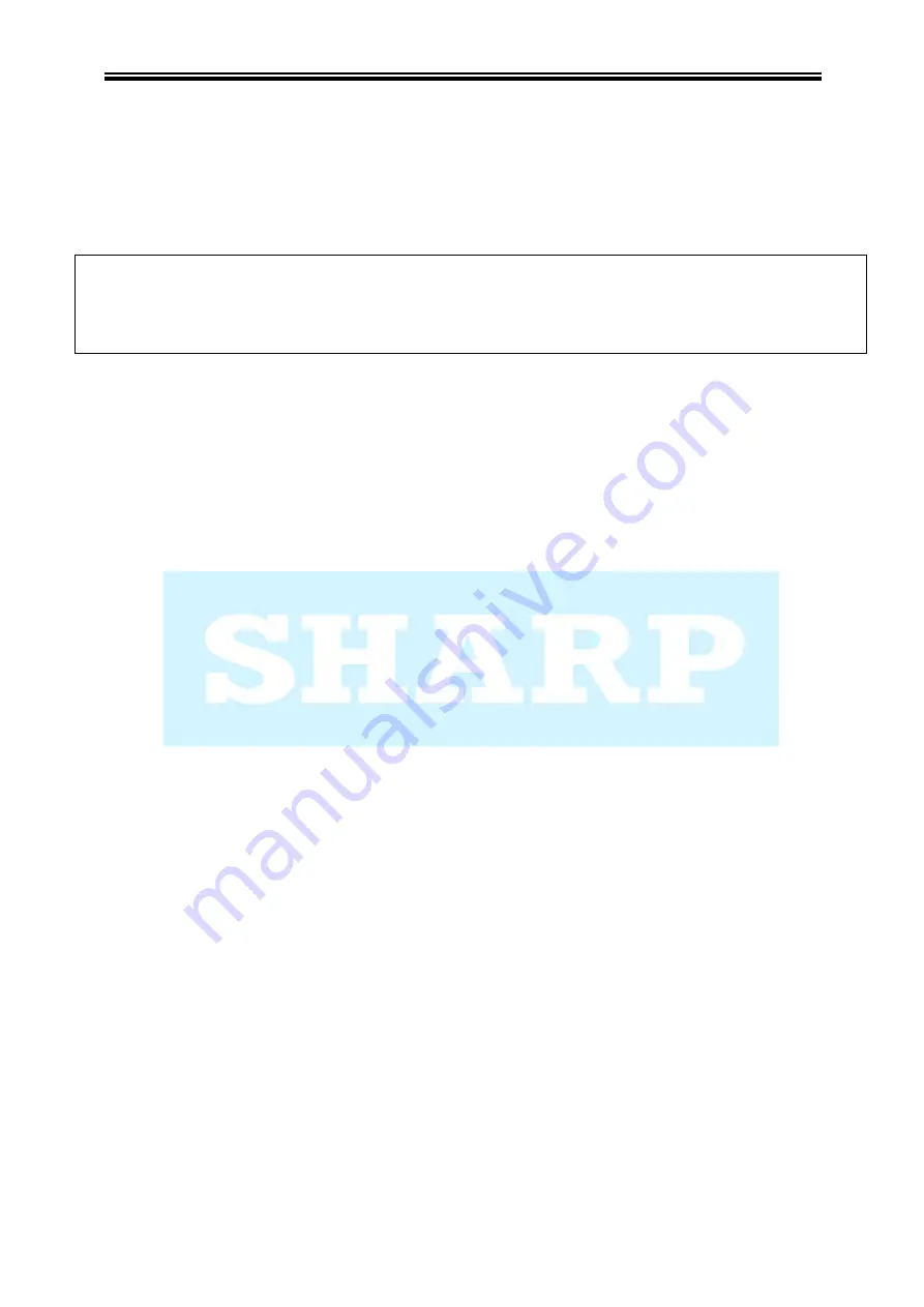 Sharp V-1 General & Electrics Manual Download Page 40