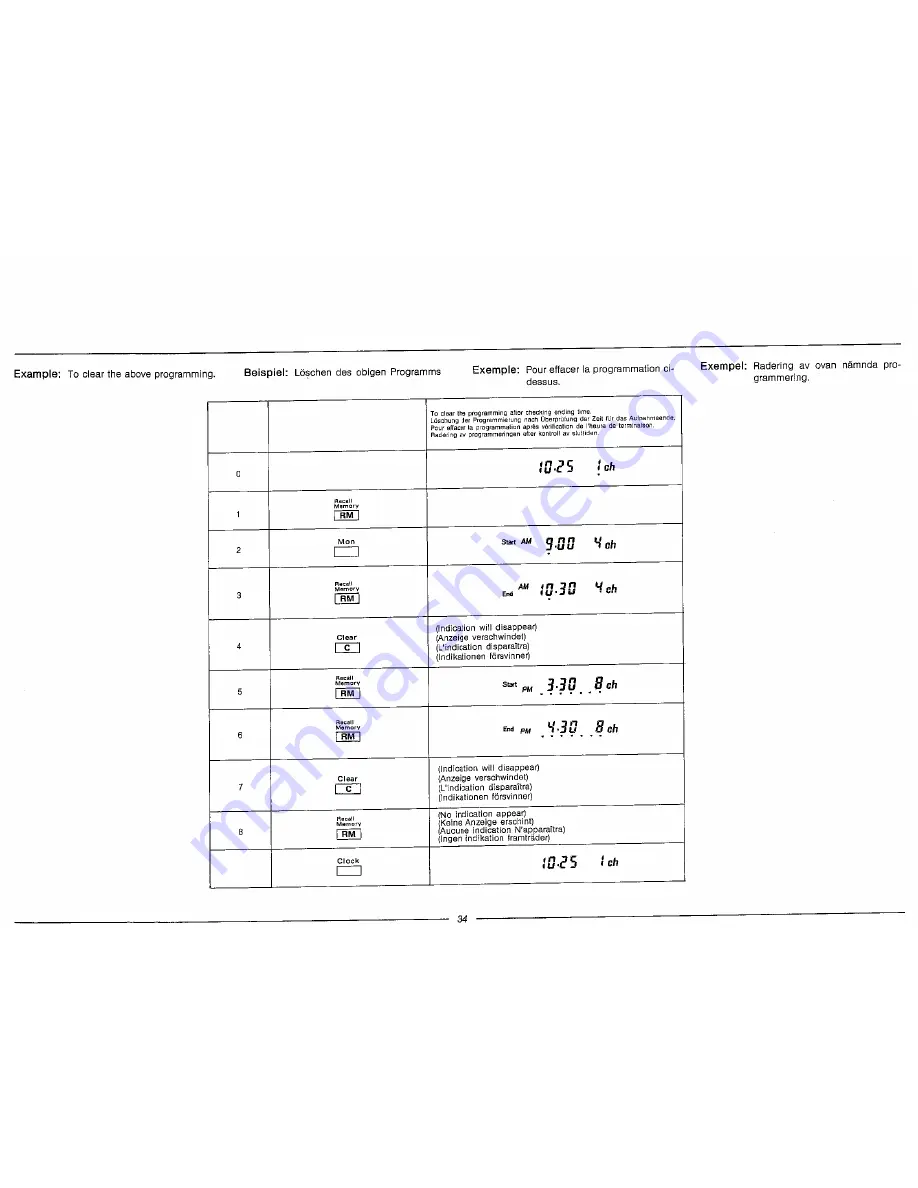 Sharp VC-6300G Скачать руководство пользователя страница 35