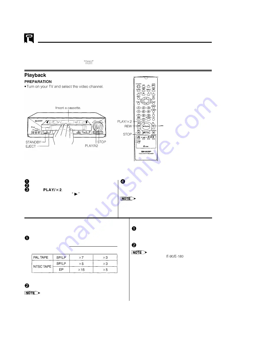 Sharp VC-H680X Operation Manual Download Page 18