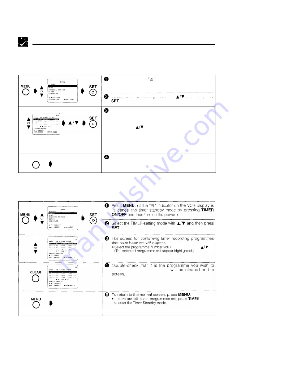 Sharp VC-H680X Operation Manual Download Page 31