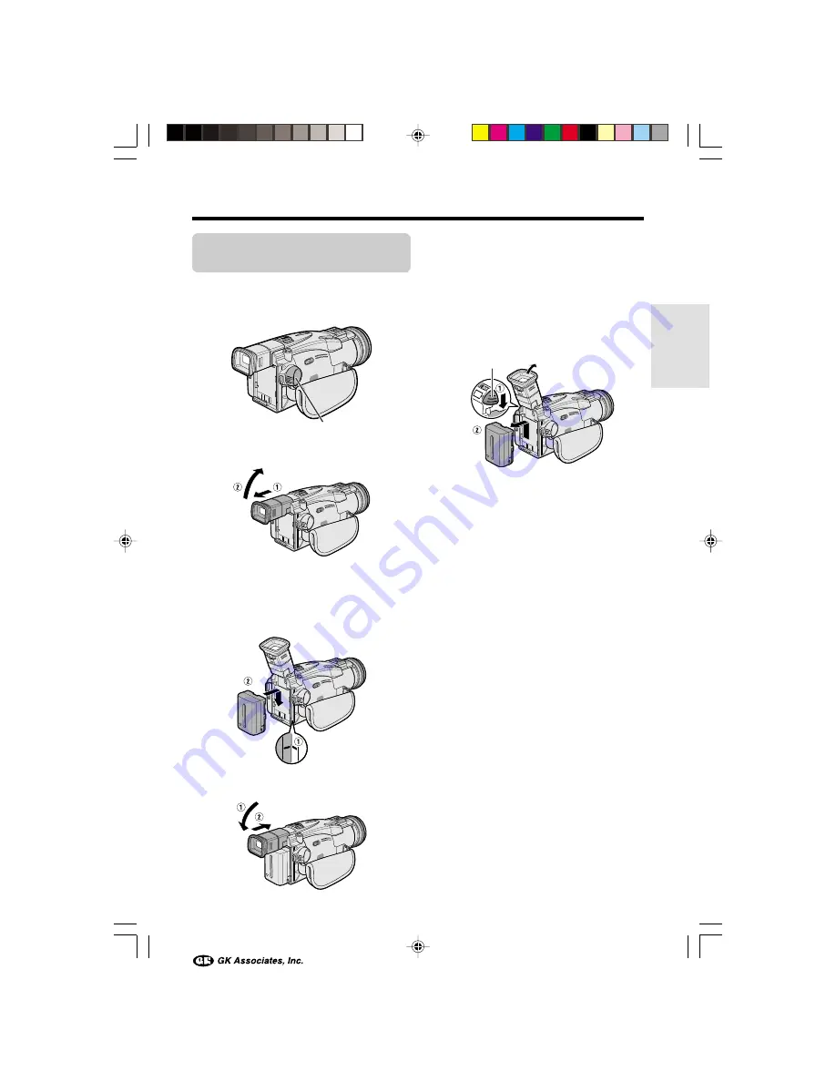 Sharp ViewCam Slim VL-AX1H Operation Manual Download Page 21