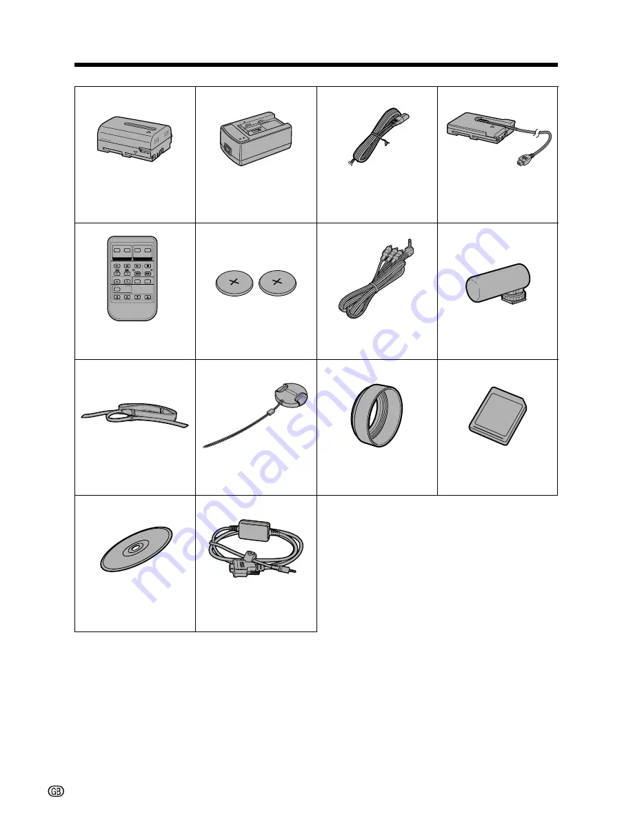 Sharp ViewCam Slim VL-AX1S Operation Manual Download Page 10