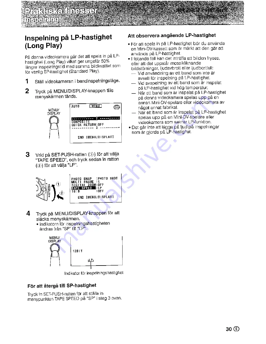 Sharp ViewCam Slim VL-PD6S Operation Manual Download Page 39