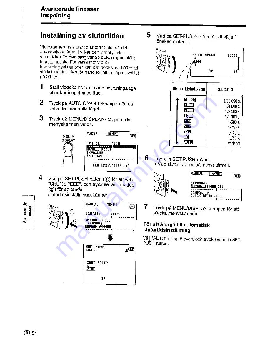 Sharp ViewCam Slim VL-PD6S Operation Manual Download Page 60