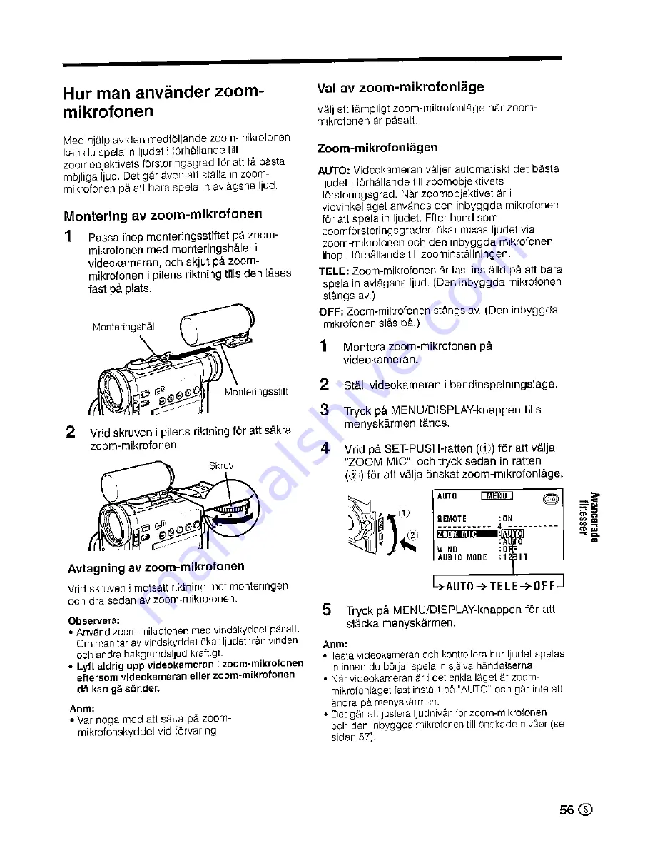 Sharp ViewCam Slim VL-PD6S Operation Manual Download Page 65