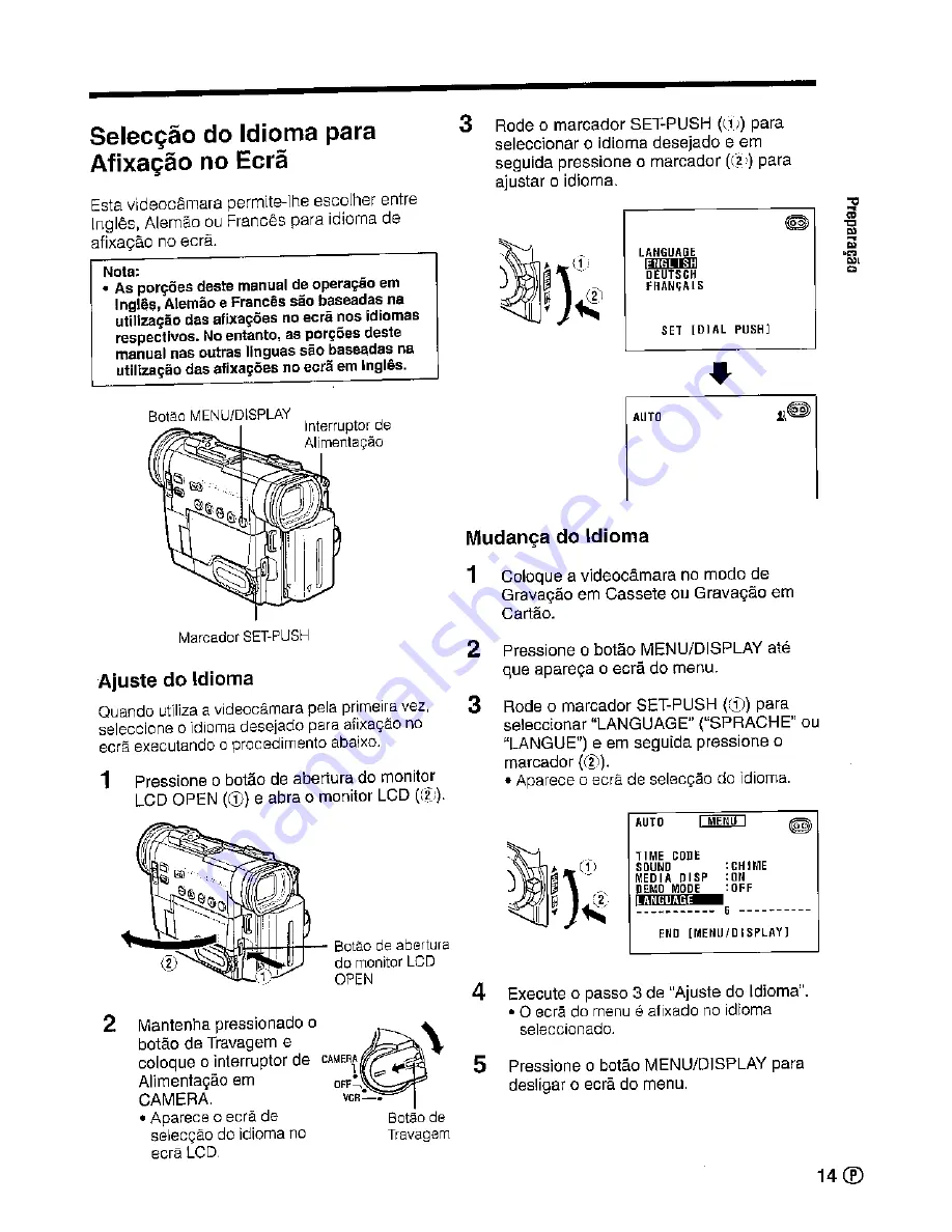 Sharp ViewCam Slim VL-PD6S Operation Manual Download Page 135