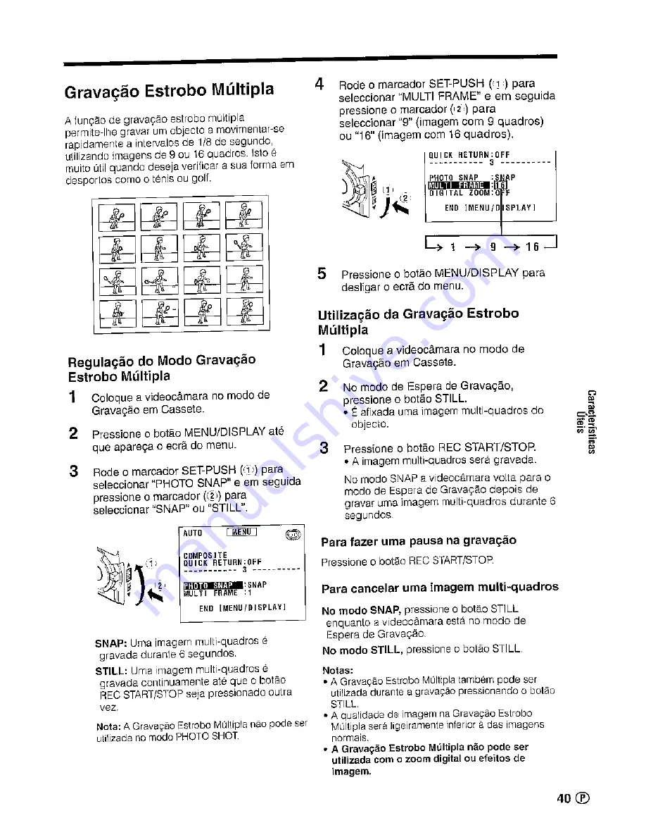 Sharp ViewCam Slim VL-PD6S Operation Manual Download Page 161