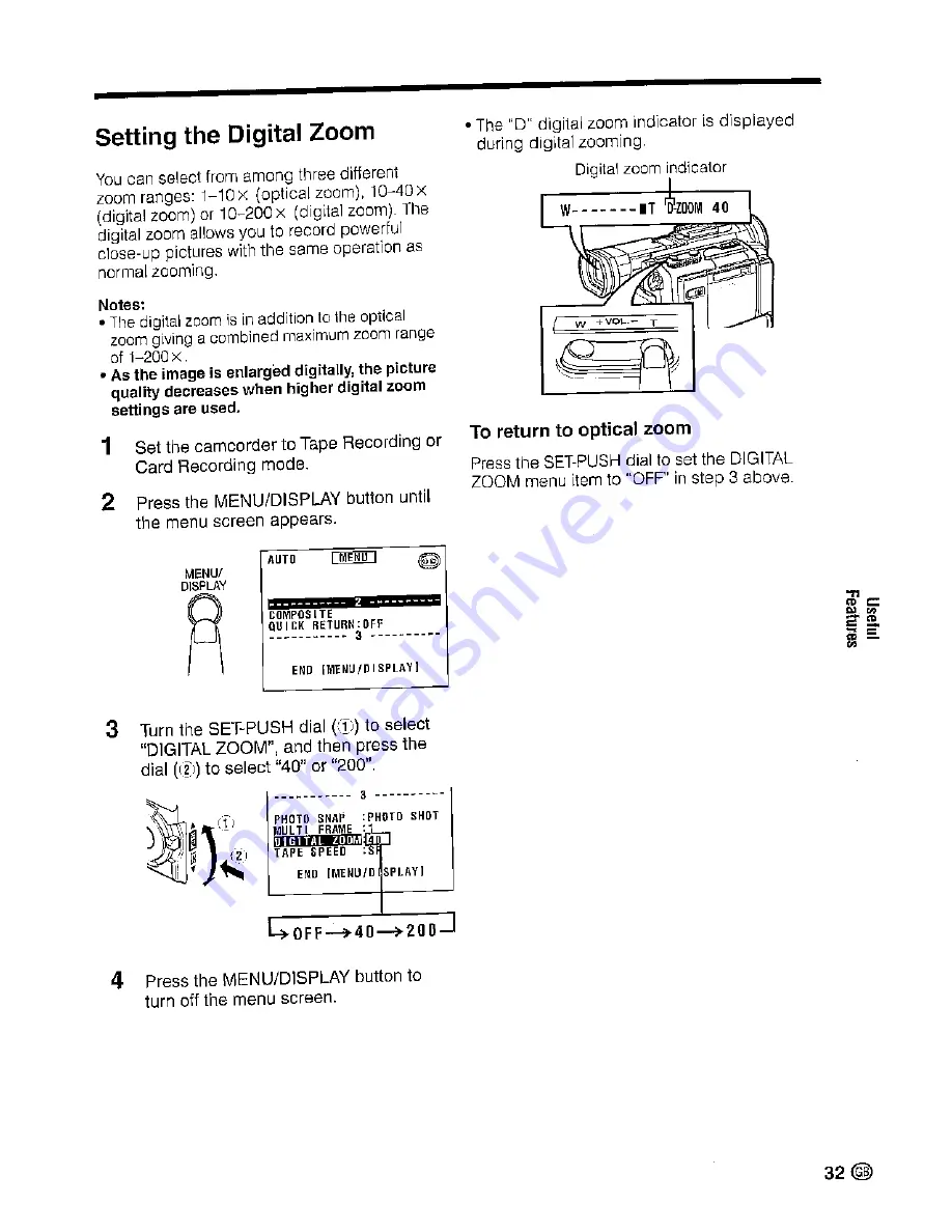 Sharp ViewCam Slim VL-PD6S Operation Manual Download Page 265