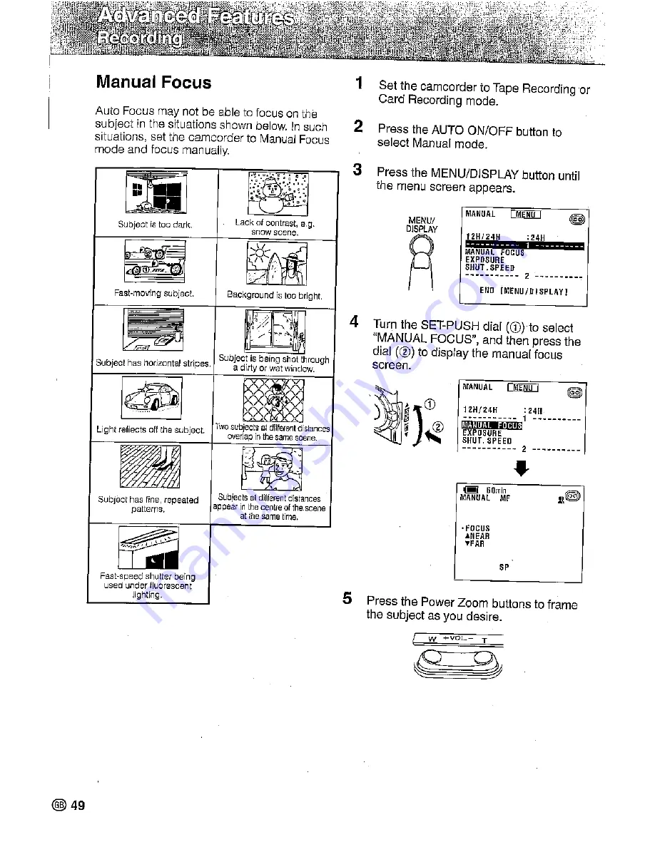 Sharp ViewCam Slim VL-PD6S Operation Manual Download Page 282