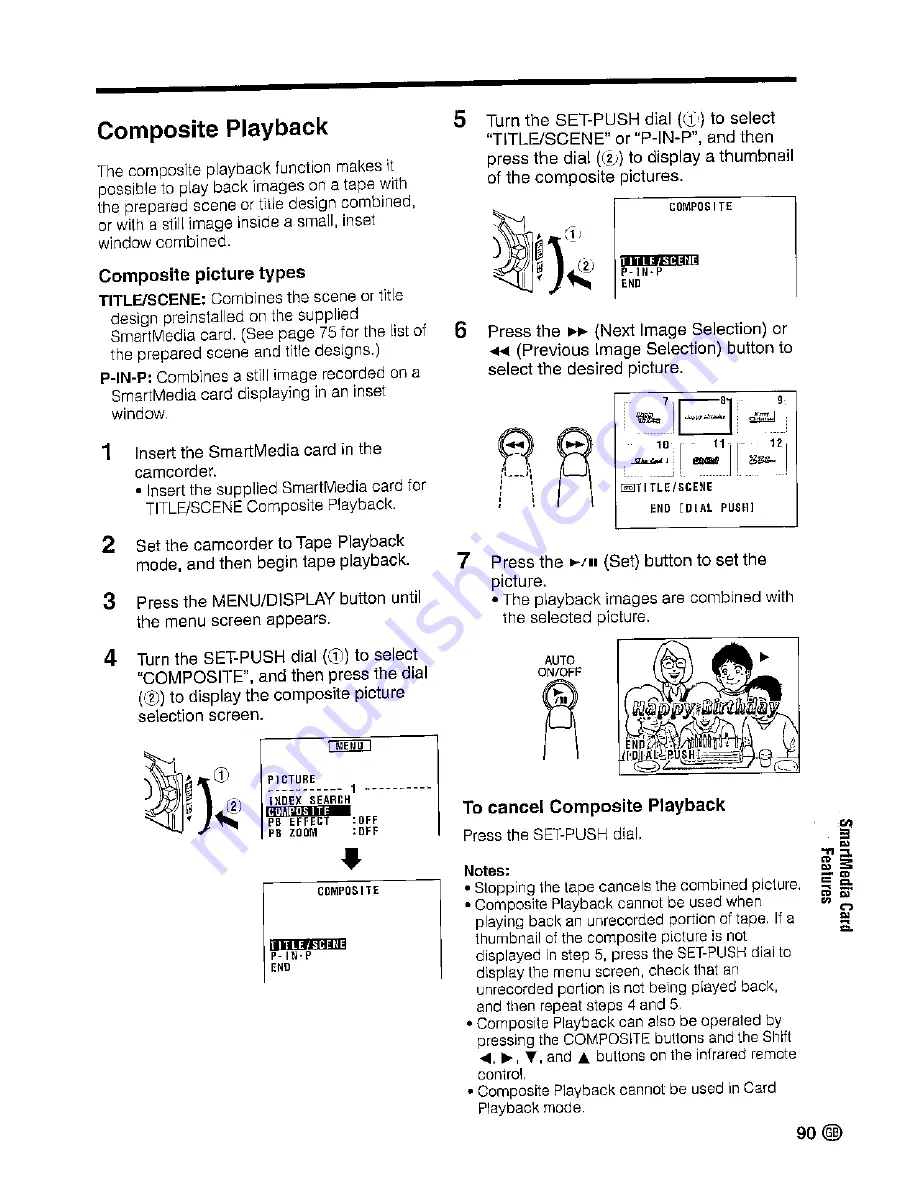 Sharp ViewCam Slim VL-PD6S Operation Manual Download Page 323