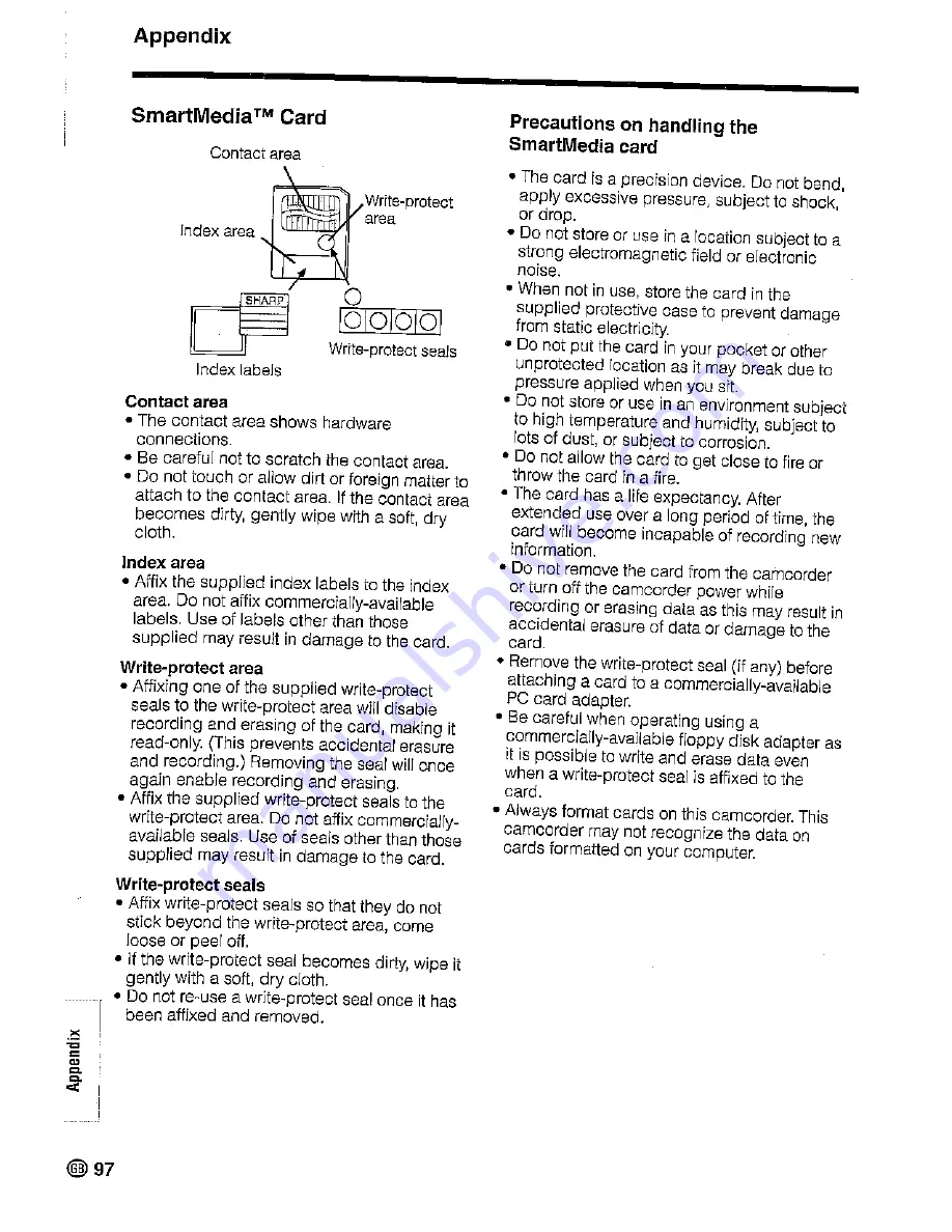 Sharp ViewCam Slim VL-PD6S Operation Manual Download Page 330