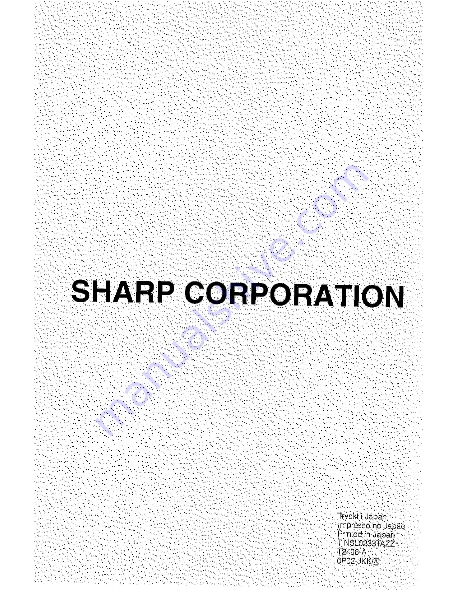 Sharp ViewCam Slim VL-PD6S Operation Manual Download Page 340