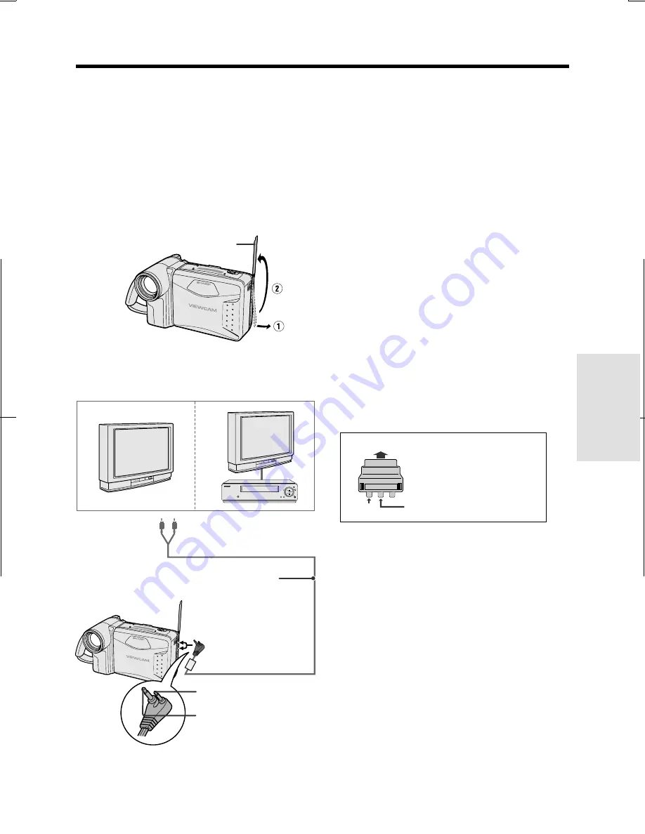 Sharp VIEWCAM VL-A10H Operation Manual Download Page 27