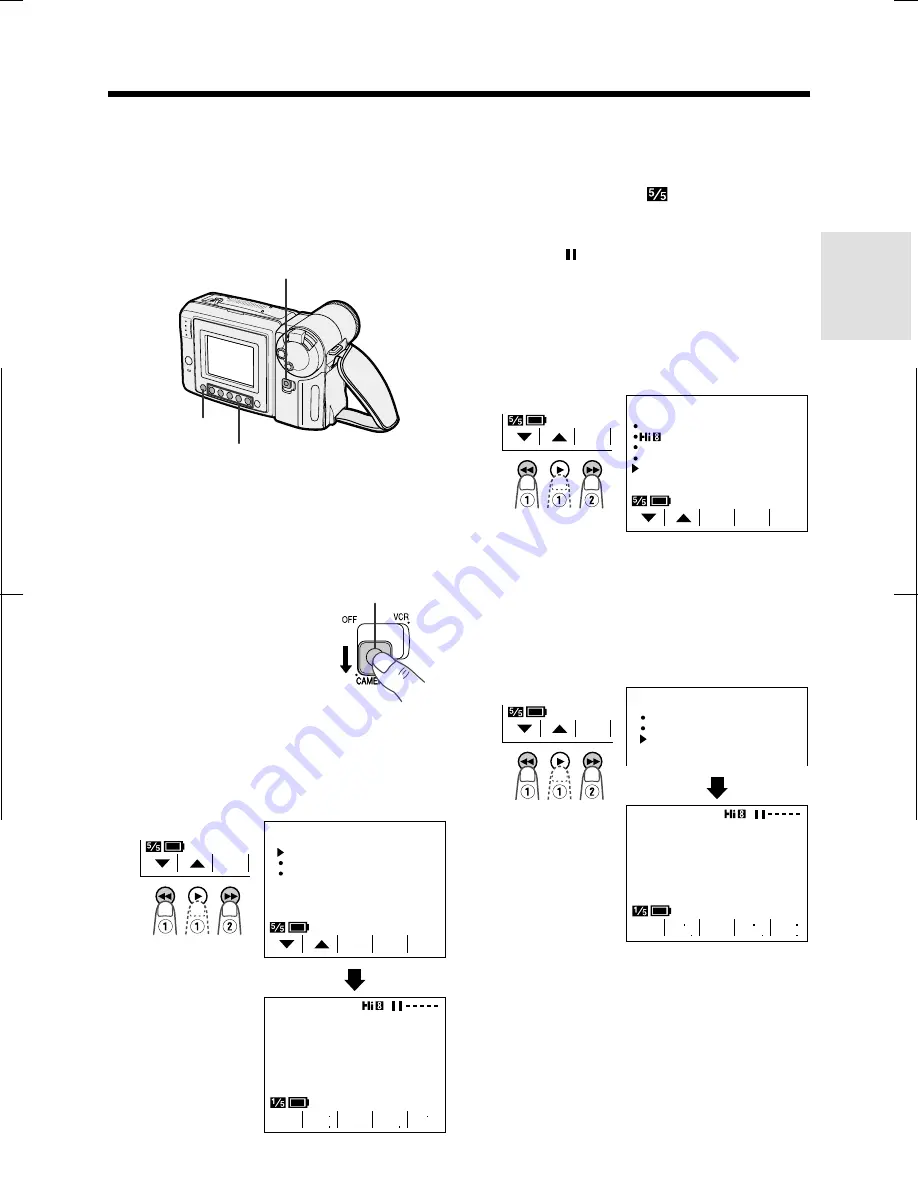 Sharp VIEWCAM VL-AH130U Operation Manual Download Page 21