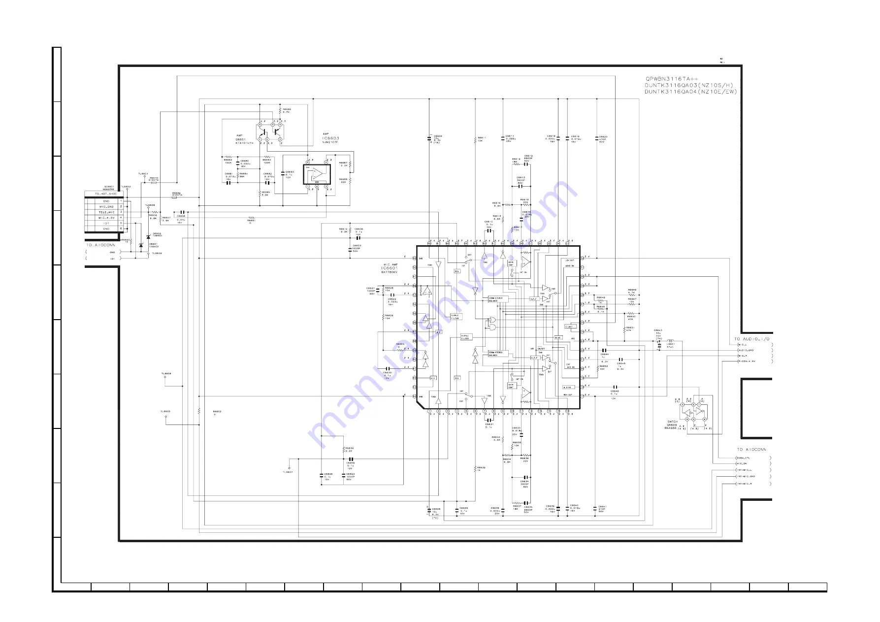 Sharp Viewcam VL-NZ10S Service Manual Download Page 69