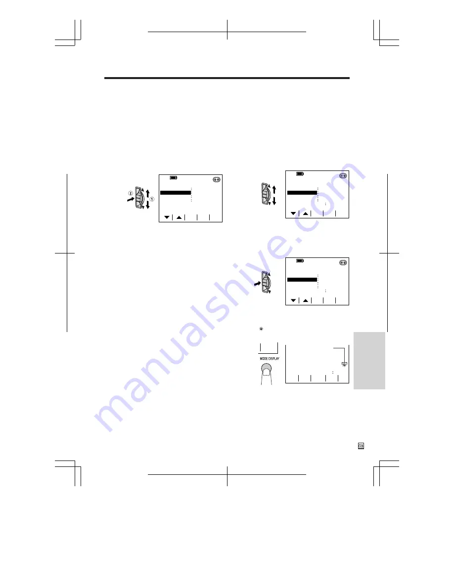 Sharp VIEWCAM VL-SD20S Operation Manual Download Page 61