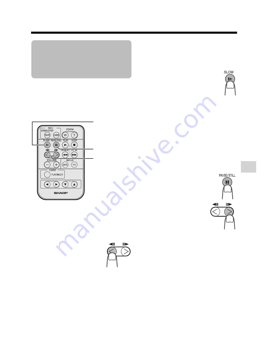 Sharp Viewcam VL-Z1U Operation Manual Download Page 57