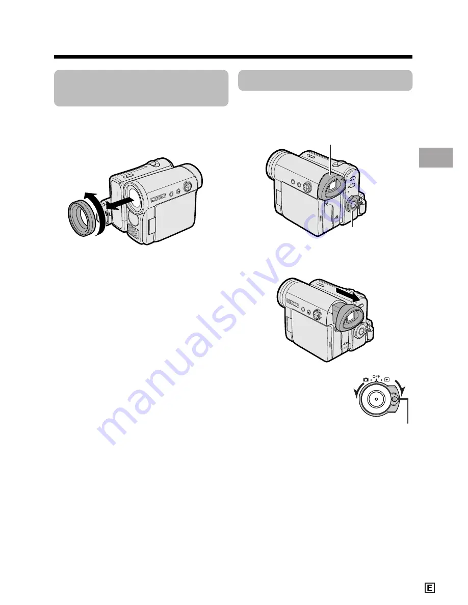 Sharp VIEWCAMZ VL-Z3E Operation Manual Download Page 27