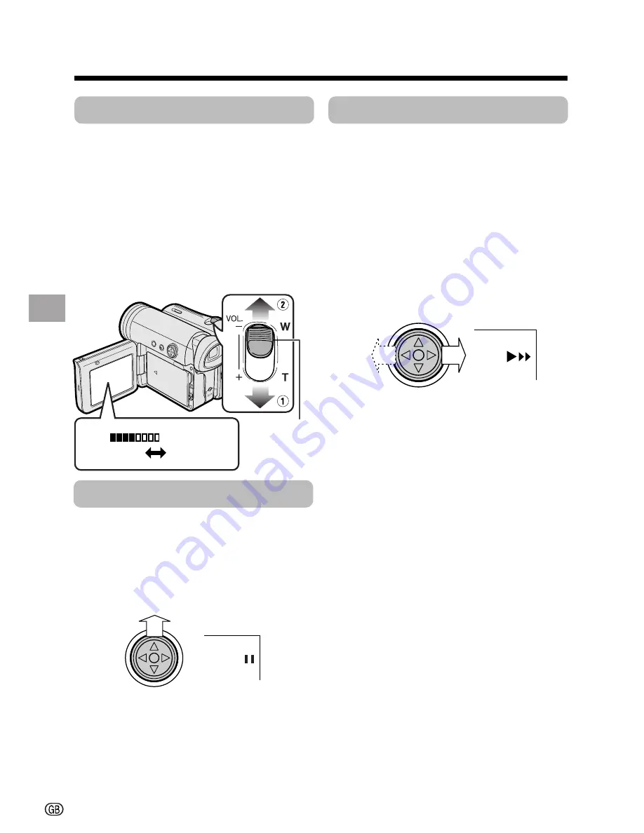 Sharp ViewcamZ VL-Z3S Скачать руководство пользователя страница 38