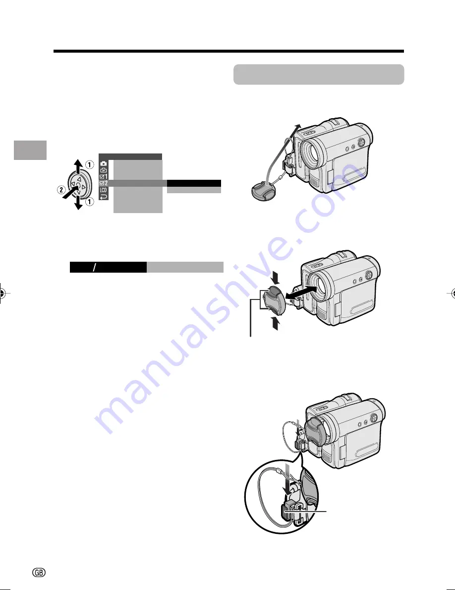 Sharp ViewcamZ VL-Z400S-T Operation Manual Download Page 26