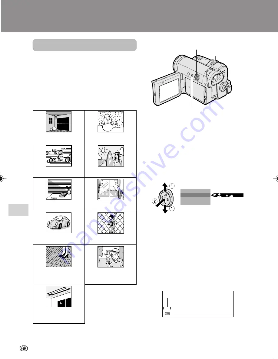 Sharp ViewcamZ VL-Z400S-T Operation Manual Download Page 64