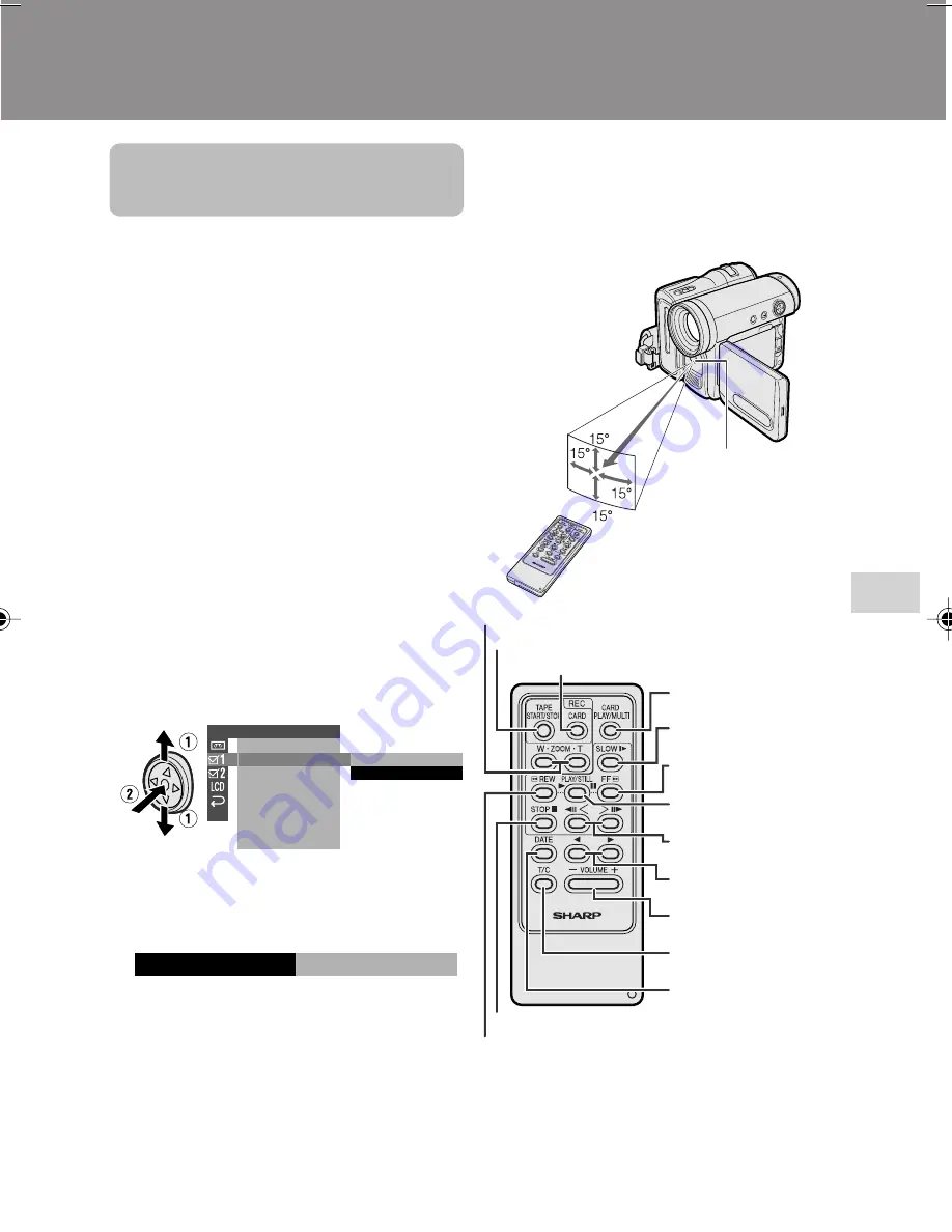 Sharp ViewcamZ VL-Z500H-S Operation Manual Download Page 61