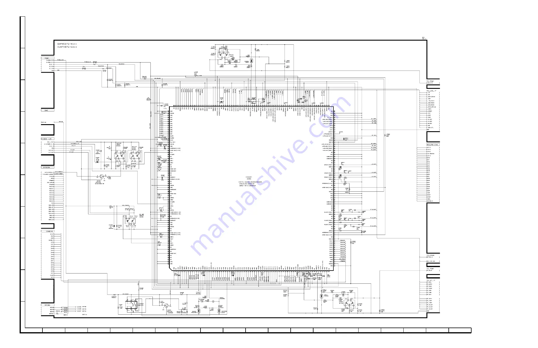 Sharp ViewcamZ VL-Z7E Service Manual Download Page 65