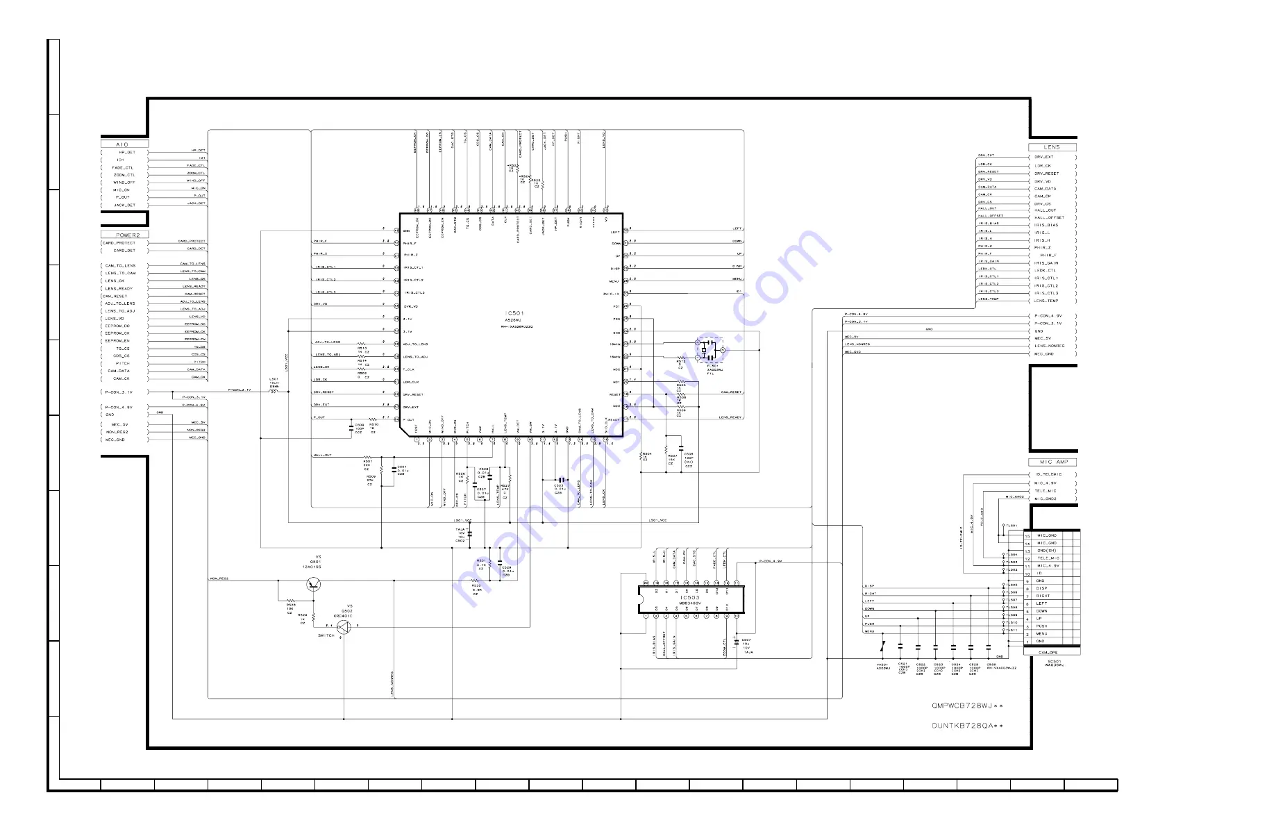 Sharp ViewcamZ VL-Z7E Service Manual Download Page 72