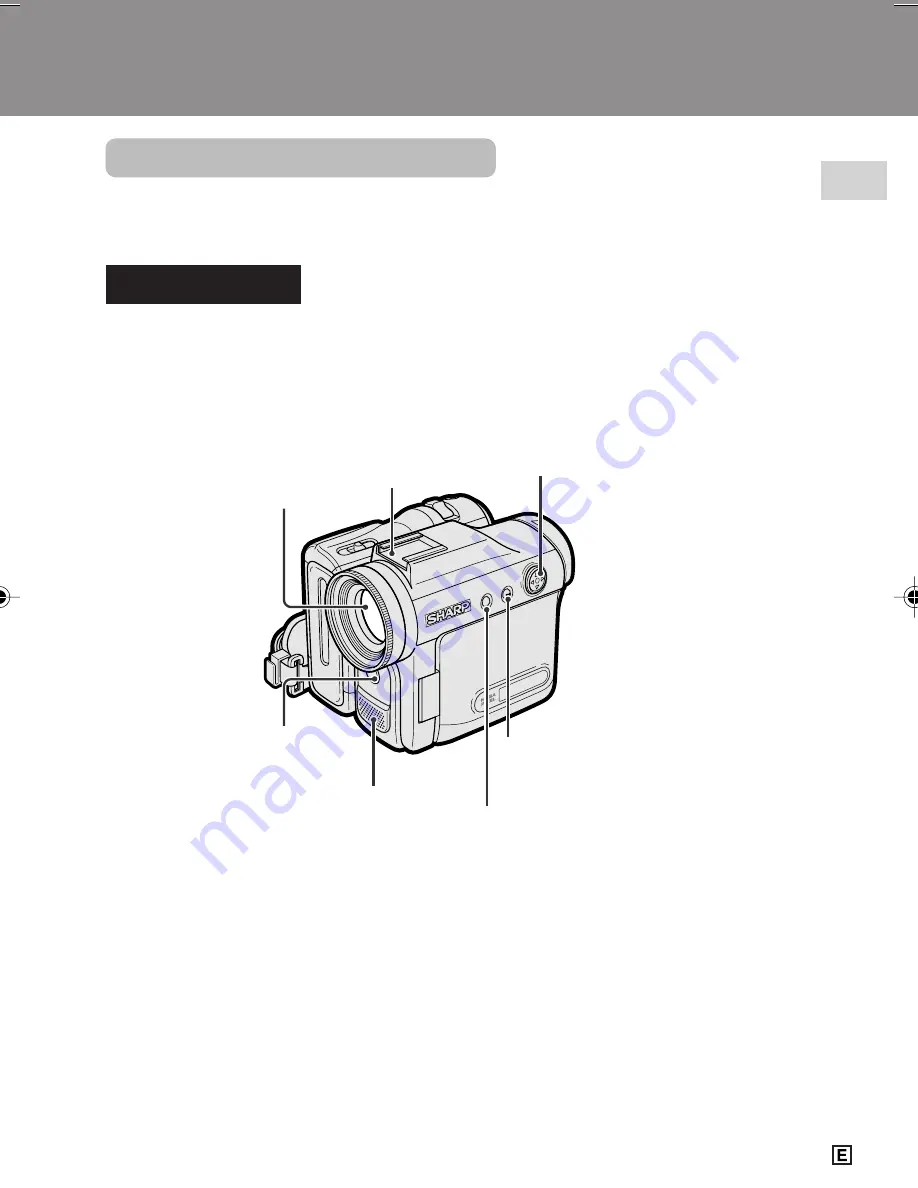 Sharp ViewcamZ VL-Z800E-S Скачать руководство пользователя страница 11